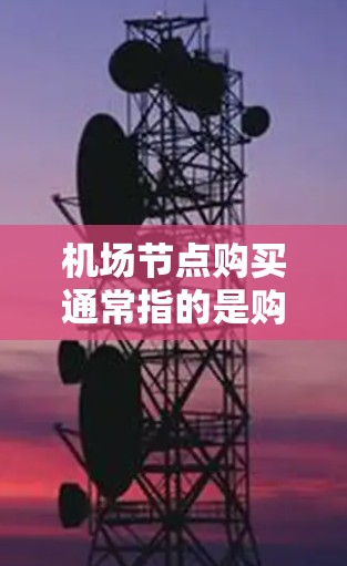 机场节点购买通常指的是购买机场周边的设施，如停车场、临时停车区等。以下是一些可能涉及的方面