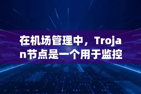 在机场管理中，Trojan节点是一个用于监控和管理机场网络的关键设备。这类节点通常用于实时监控机场设备的活动，确保机场的设施正常运行，并对异常事件进行检测和响应