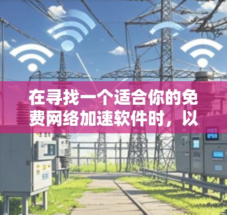 在寻找一个适合你的免费网络加速软件时，以下是一些步骤和建议