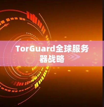 TorGuard全球服务器战略 TorGuard全球服务器战略
